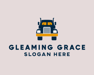 Logistics Delivery Truck logo design