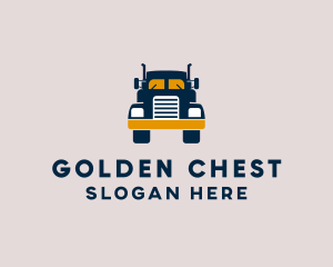 Logistics Delivery Truck logo design