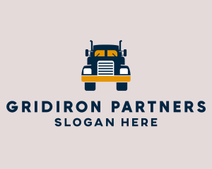 Logistics Delivery Truck logo design