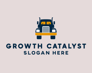 Logistics Delivery Truck logo design