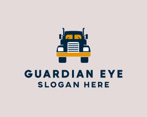 Logistics Delivery Truck logo design