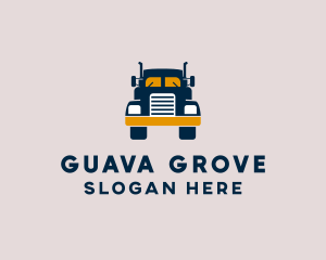 Logistics Delivery Truck logo design