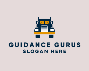 Logistics Delivery Truck logo design