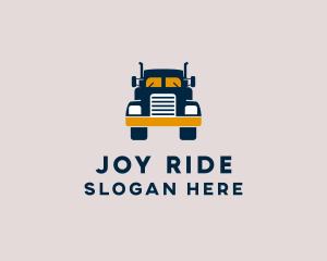 Logistics Delivery Truck logo design