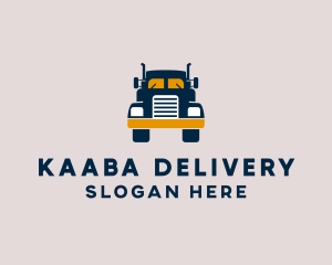 Logistics Delivery Truck logo design