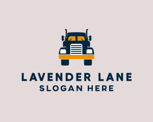 Logistics Delivery Truck logo design