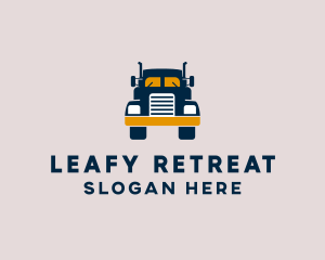 Logistics Delivery Truck logo design