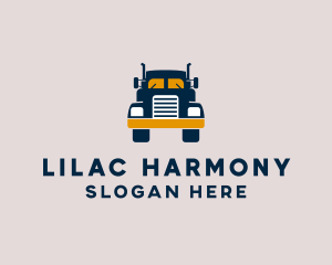 Logistics Delivery Truck logo design