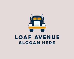 Logistics Delivery Truck logo design