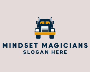 Logistics Delivery Truck logo design