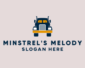 Logistics Delivery Truck logo design