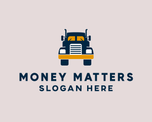 Logistics Delivery Truck logo design