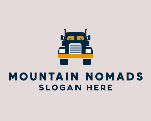 Logistics Delivery Truck logo design