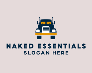 Logistics Delivery Truck logo design