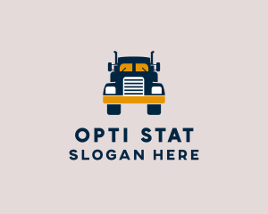 Logistics Delivery Truck logo design