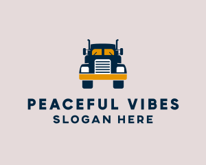 Logistics Delivery Truck logo design