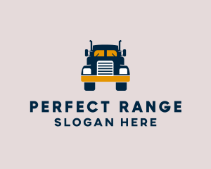 Logistics Delivery Truck logo design