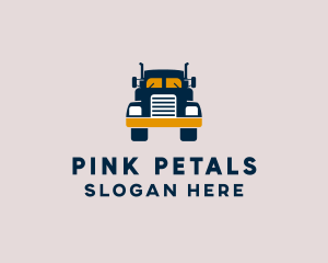 Logistics Delivery Truck logo design