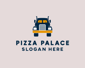 Logistics Delivery Truck logo design