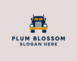 Logistics Delivery Truck logo design