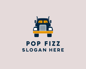 Logistics Delivery Truck logo design