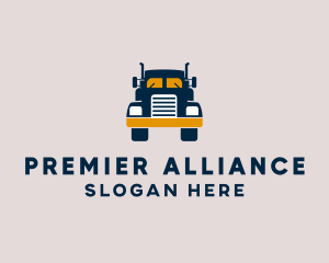 Logistics Delivery Truck logo design