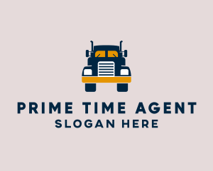 Logistics Delivery Truck logo design