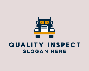 Logistics Delivery Truck logo design