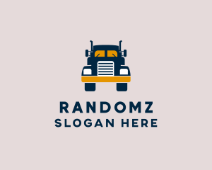 Logistics Delivery Truck logo design