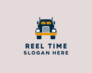 Logistics Delivery Truck logo design