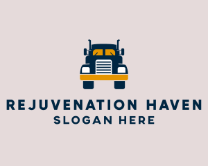 Logistics Delivery Truck logo design