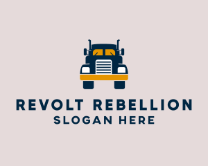 Logistics Delivery Truck logo design