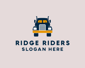 Logistics Delivery Truck logo design