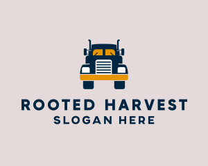 Logistics Delivery Truck logo design