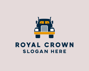 Logistics Delivery Truck logo design