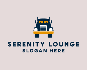 Logistics Delivery Truck logo design