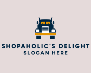 Logistics Delivery Truck logo design