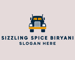 Logistics Delivery Truck logo design