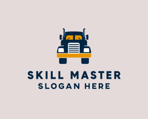 Logistics Delivery Truck logo design