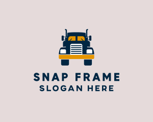 Logistics Delivery Truck logo design