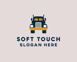 Logistics Delivery Truck logo design