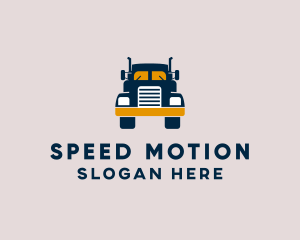 Logistics Delivery Truck logo design