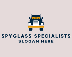 Logistics Delivery Truck logo design