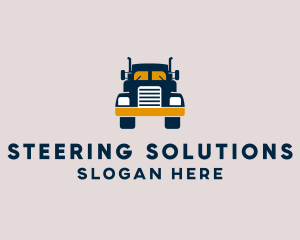 Logistics Delivery Truck logo design