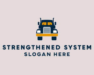 Logistics Delivery Truck logo design