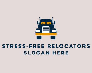 Logistics Delivery Truck logo design