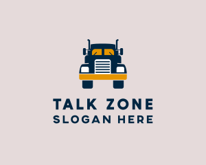 Logistics Delivery Truck logo design