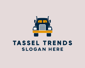 Logistics Delivery Truck logo design