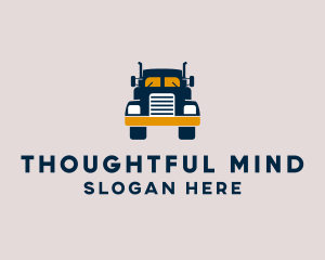 Logistics Delivery Truck logo design