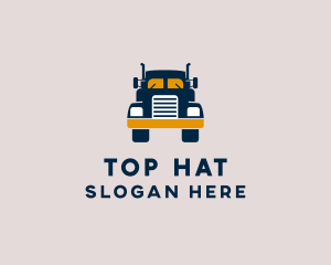 Logistics Delivery Truck logo design